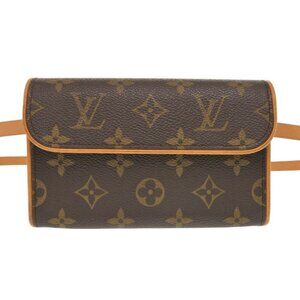 LOUIS VUITTON Brown Monogram Fanny Pack